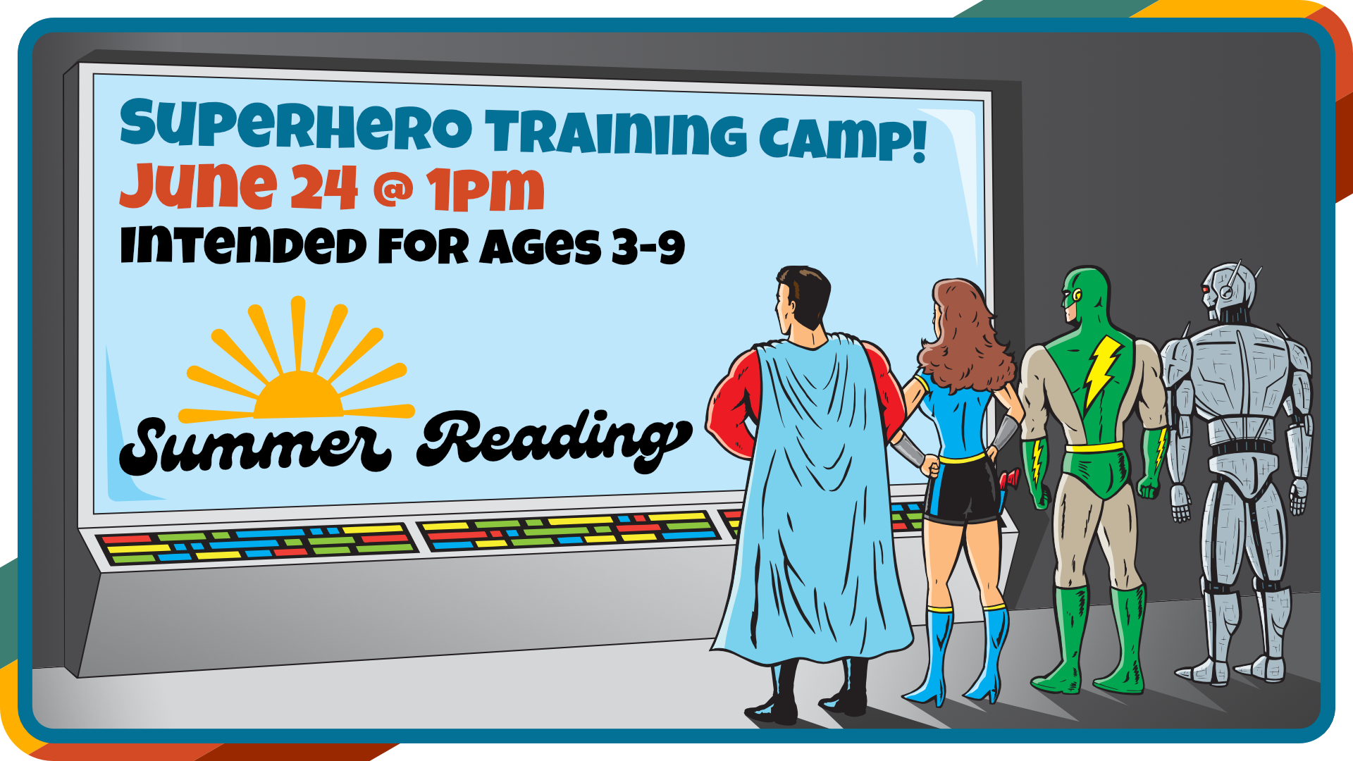 Summer Reading Superhero Training Camp Rowan County Public Library 